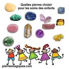 Comment choisir les pierres et cristaux pour soulager les enfants