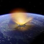 La météorite qui a exterminé les dinosaures aurait engendré une vague de 1,5 km de haut !