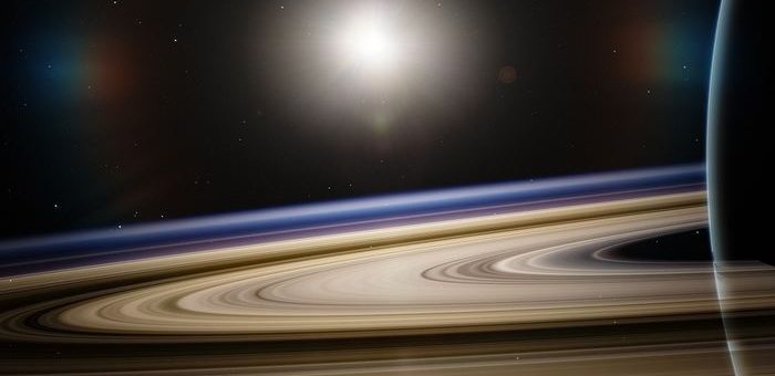 Origine des anneaux de la planète Saturne