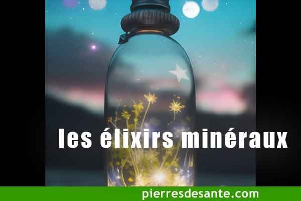 Pierres et cristaux à utiliser pour la préparation des élixirs minéraux